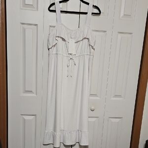 SALE! NWT Adyson Parker White Eyelet Textured Dress